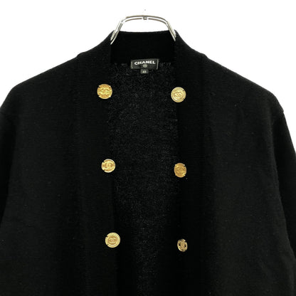 Chanel Black Cardigan Cashmere P 72463k 10397