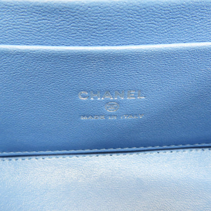 Chanel Sweetheart Small Vanity Case Shoulder Bag Denim Blue