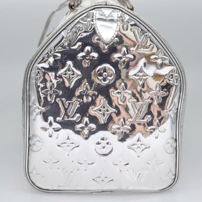 Louis Vuitton Monogram Miroir Speedy 30 Hand Bag Argent M 95786 Lv Auth