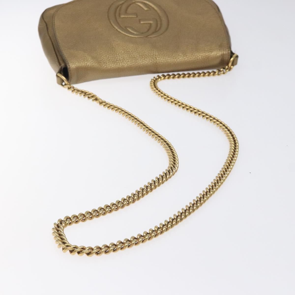 Gucci Chain Soho Flap Shoulder Bag