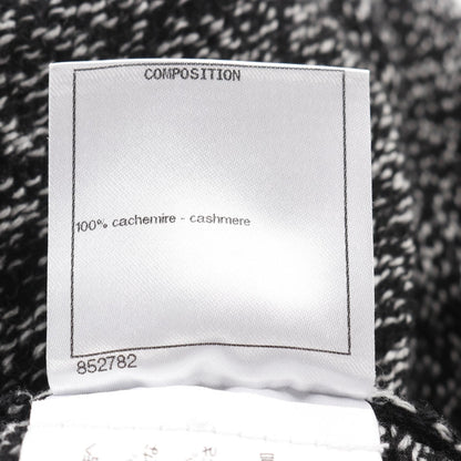 Chanel Black White No.5 Knit Cashmere P 73214