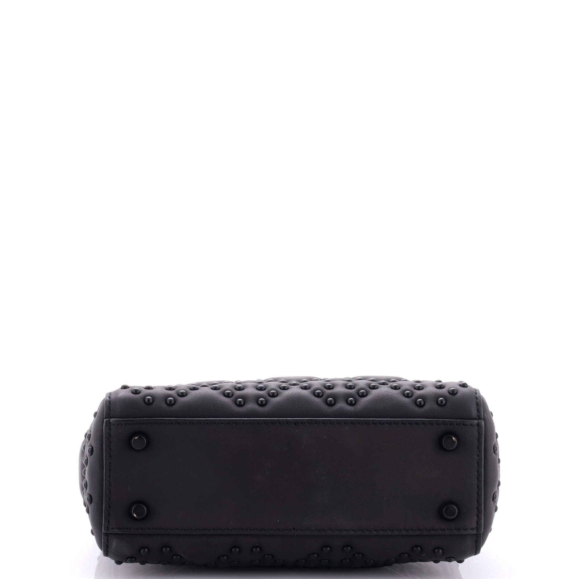 Christian Dior Ultra Matte Lady Dior Chain Bag Cannage Studded Lambskin Mini