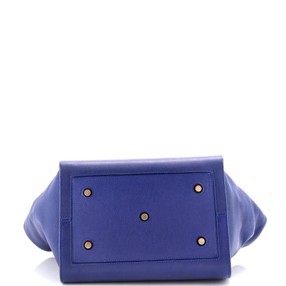 Celine Tie Knot Tote Grainy Leather Medium