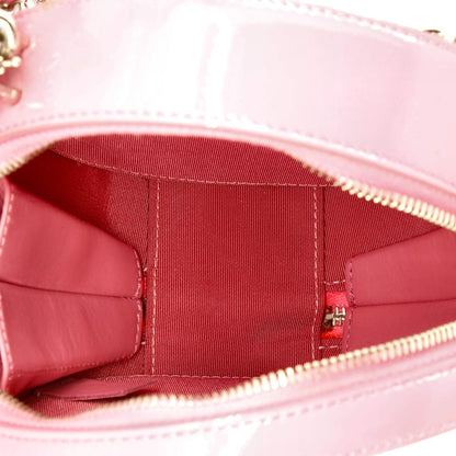 Chanel Round As Earth Crossbody Bag Patent