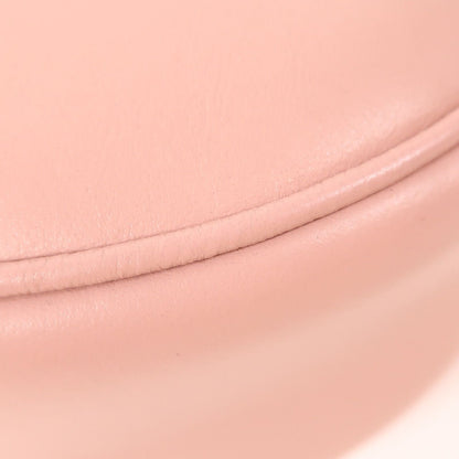 Celine Cowhide Leather Ava Golden Shoulder Bag Pink Calfskin (cowhide) S-ga-5210
