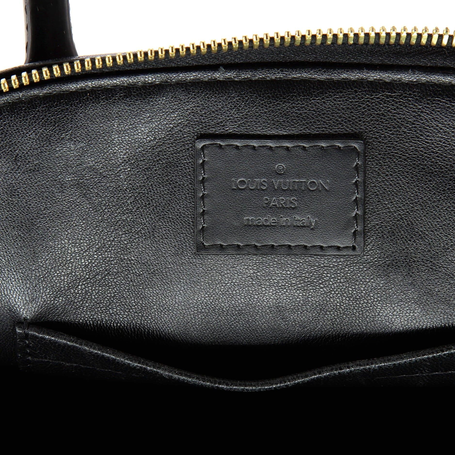 Louis Vuitton Alma Handbag Malletage Leather Bb