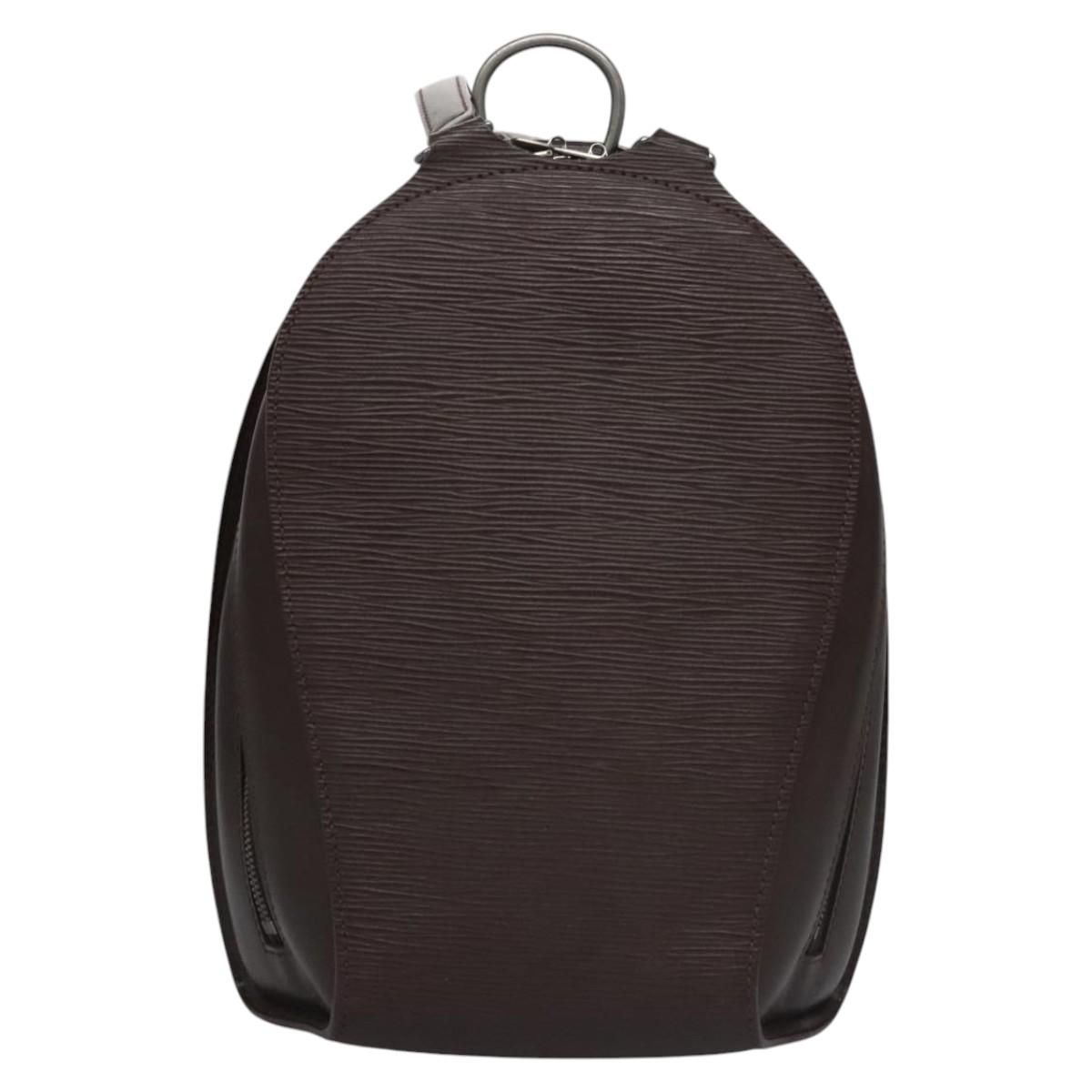 Louis Vuitton Epi Mabillon Backpack Mocha M 5223d Lv Auth