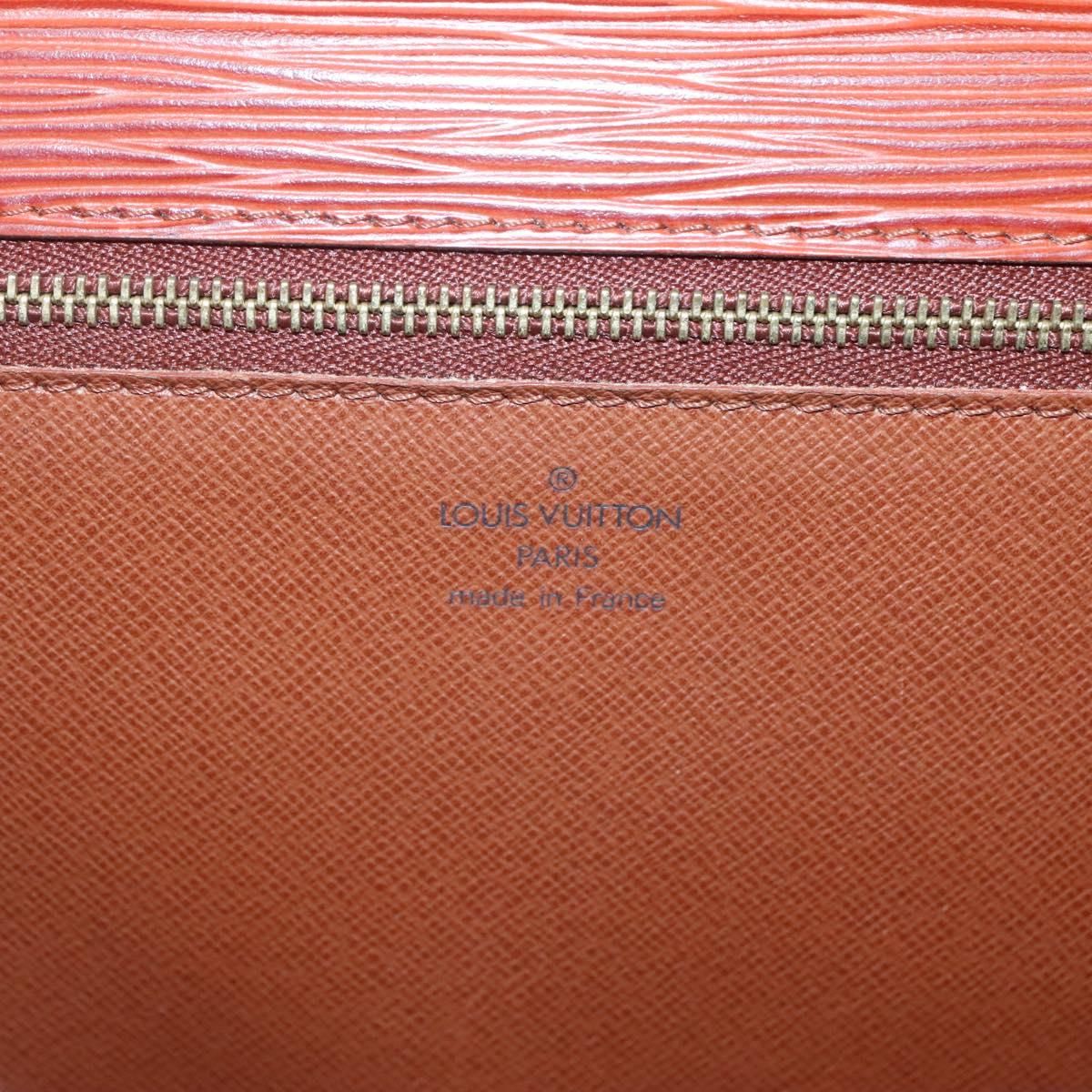 Louis Vuitton Epi Monceau 28 Hand Bag Brown M 52123 Lv Auth