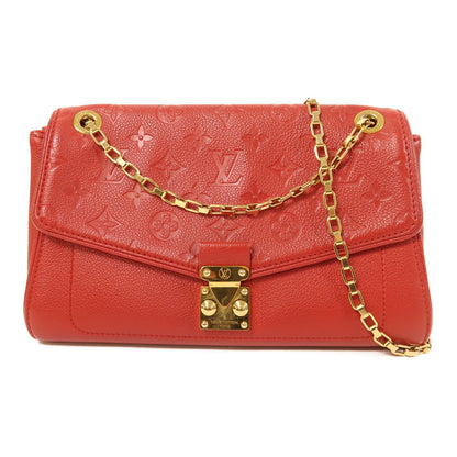 Louis Vuitton Empreinte St.germain Pm Kinxen Shoulder Back Bag Red Shoulder Bag M 48949