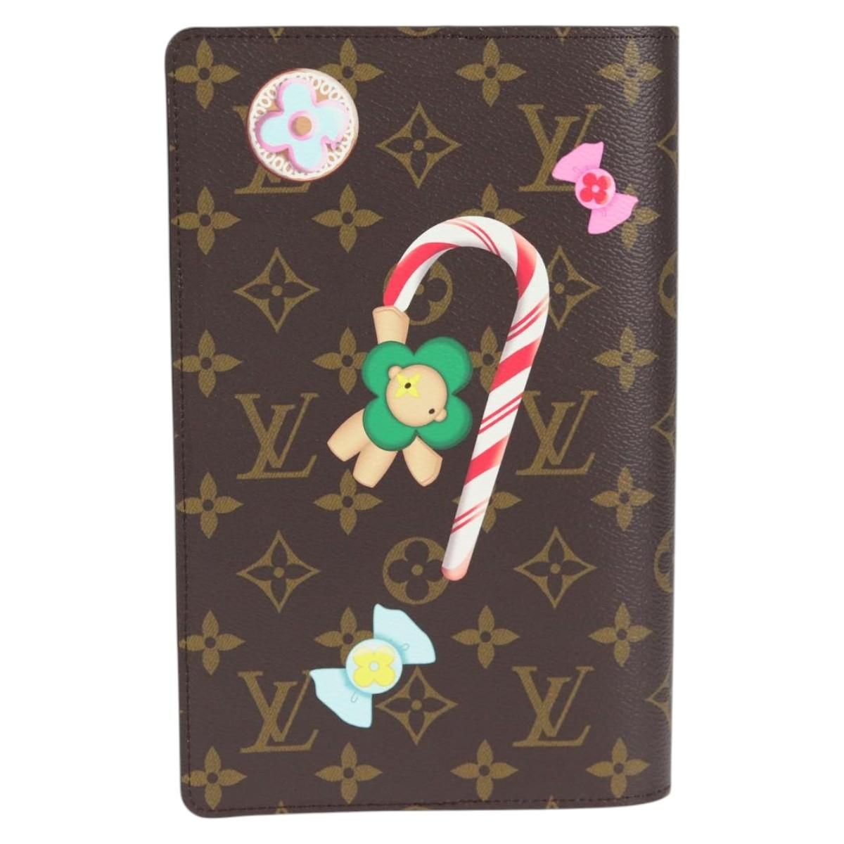 Louis Vuitton Monogram Vivienne Notebook Cover Mm Emily Gi 1167 Lv Auth