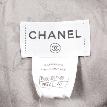 Chanel Black White Multicolor Tweed Dress Cotton Wool P 50613v 37597