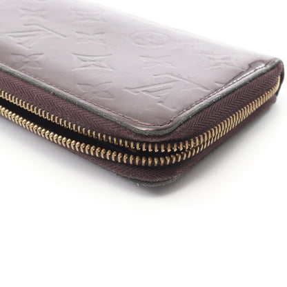 Louis Vuitton Zippy Wallet Amarrant Purple Around Long Wallet M 93522