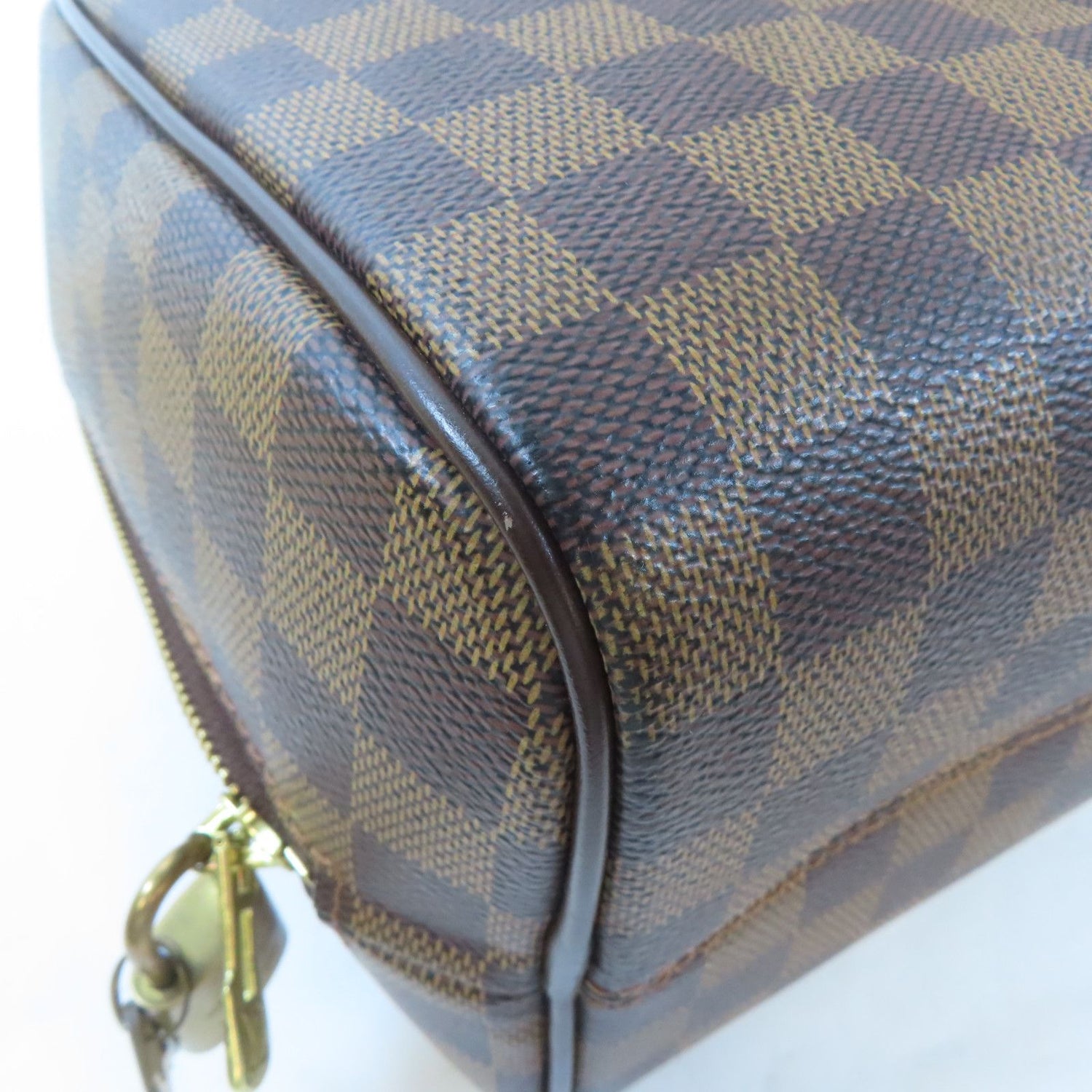 Louis Vuitton [decreased] [grace] Damier Nolita Gold Handmade Bag Color Brown Handbag N 41455
