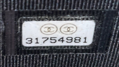 Chanel Frame Chain Around Round Clutch With Chain Quilted Lambskin Mini