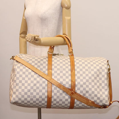 Louis Vuitton Keepall Bandouliere 55 Boston Bag N 41429 Auth