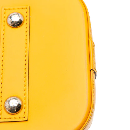 Louis Vuitton Epi Alma PM Yellow