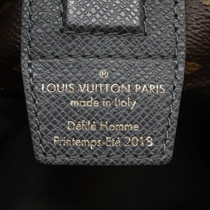 Louis Vuitton Monogram Pacific Split Sacoche Shoulder Bag Blue M 43854 Auth