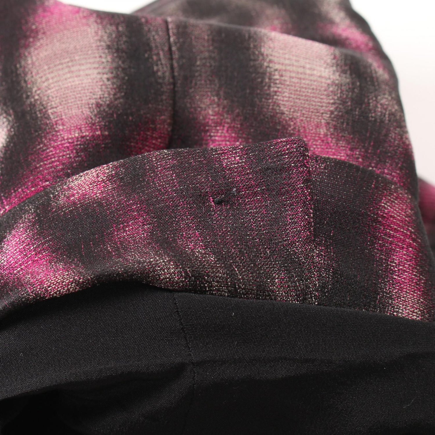 Dior Dress Pink Black Silk 3a 21660a 1650