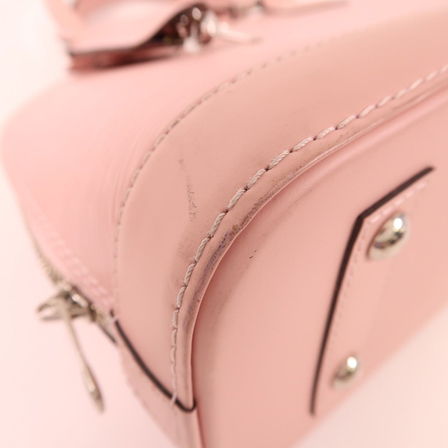 Louis Vuitton Epi Alma Bb Ginko Hand-hound Shoulder Bag Pink 2way Shoulder Bag M 41327