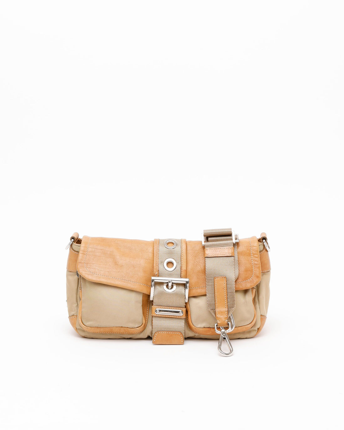Prada Buckle Flap Bag