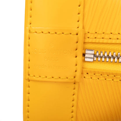 Louis Vuitton Epi Alma PM Yellow