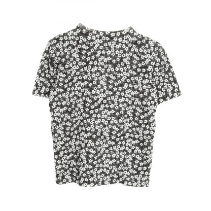 Chanel Gray White Coco Mark T-shirt Cotton P 77924