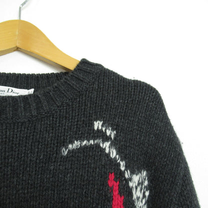 Dior Youthquake Sweater Wool Cashmere Grey 34