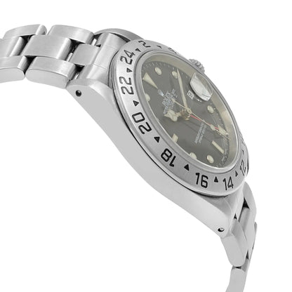 Rolex Explorer II Black Dial Steel Black Dial Automatic Mens Watch 16570