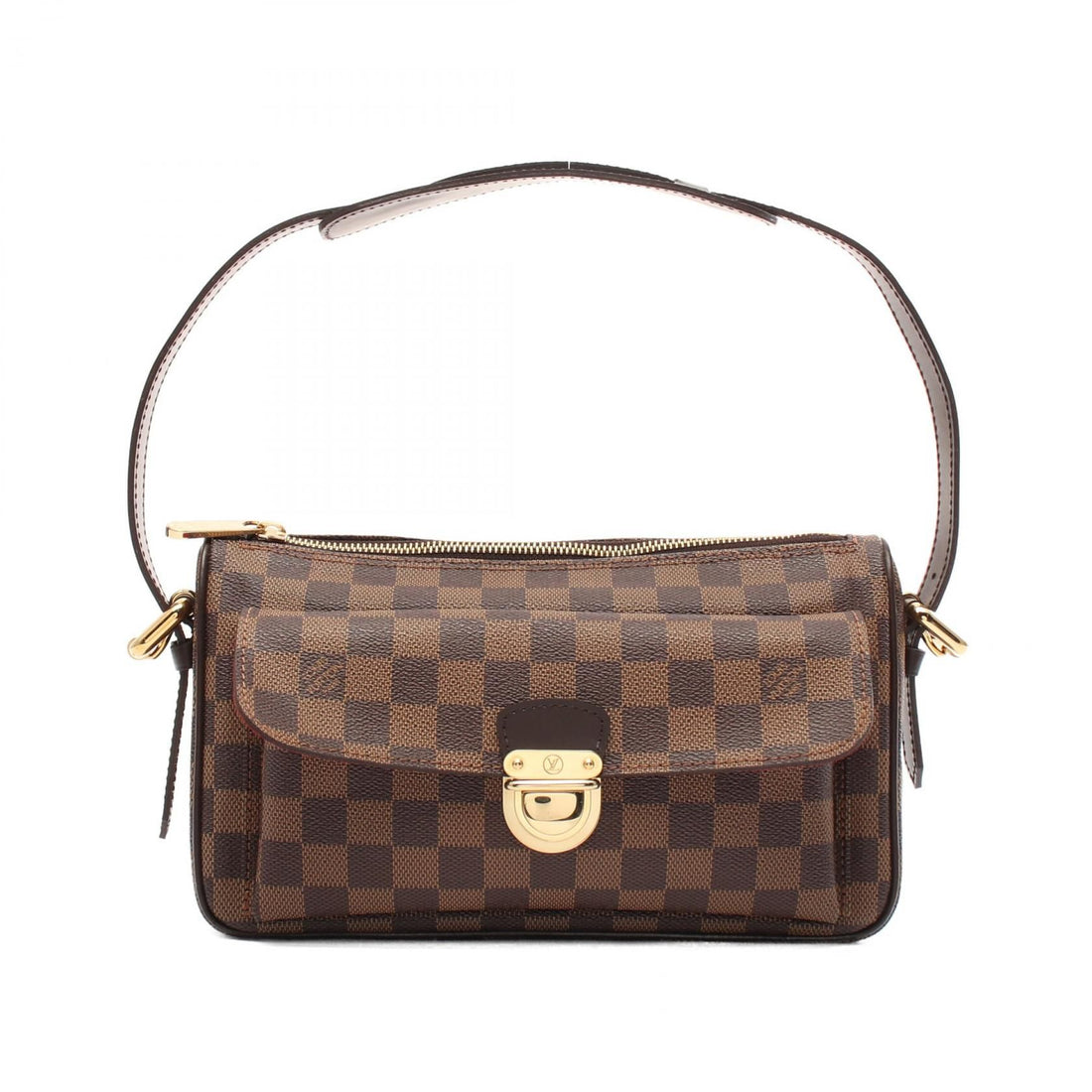 Louis Vuitton Ravello Gm Shoulder Bag N 60006 Damier Canvas Brown Ebene Lv