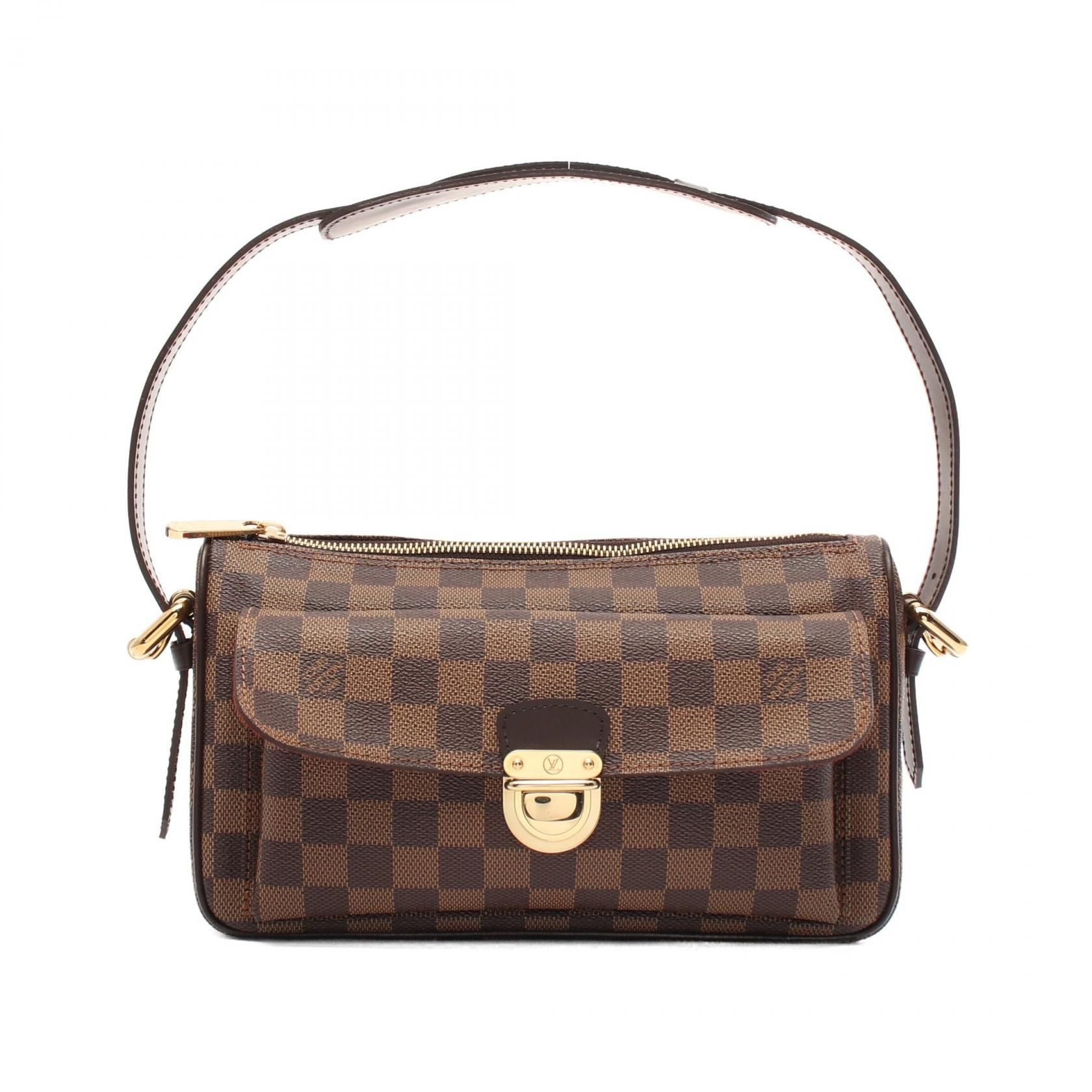 Louis Vuitton Ravello Gm Shoulder Bag N 60006 Damier Canvas Brown Ebene Lv