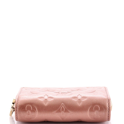 Louis Vuitton Coussin Lou Wallet Monogram Embossed Lambskin