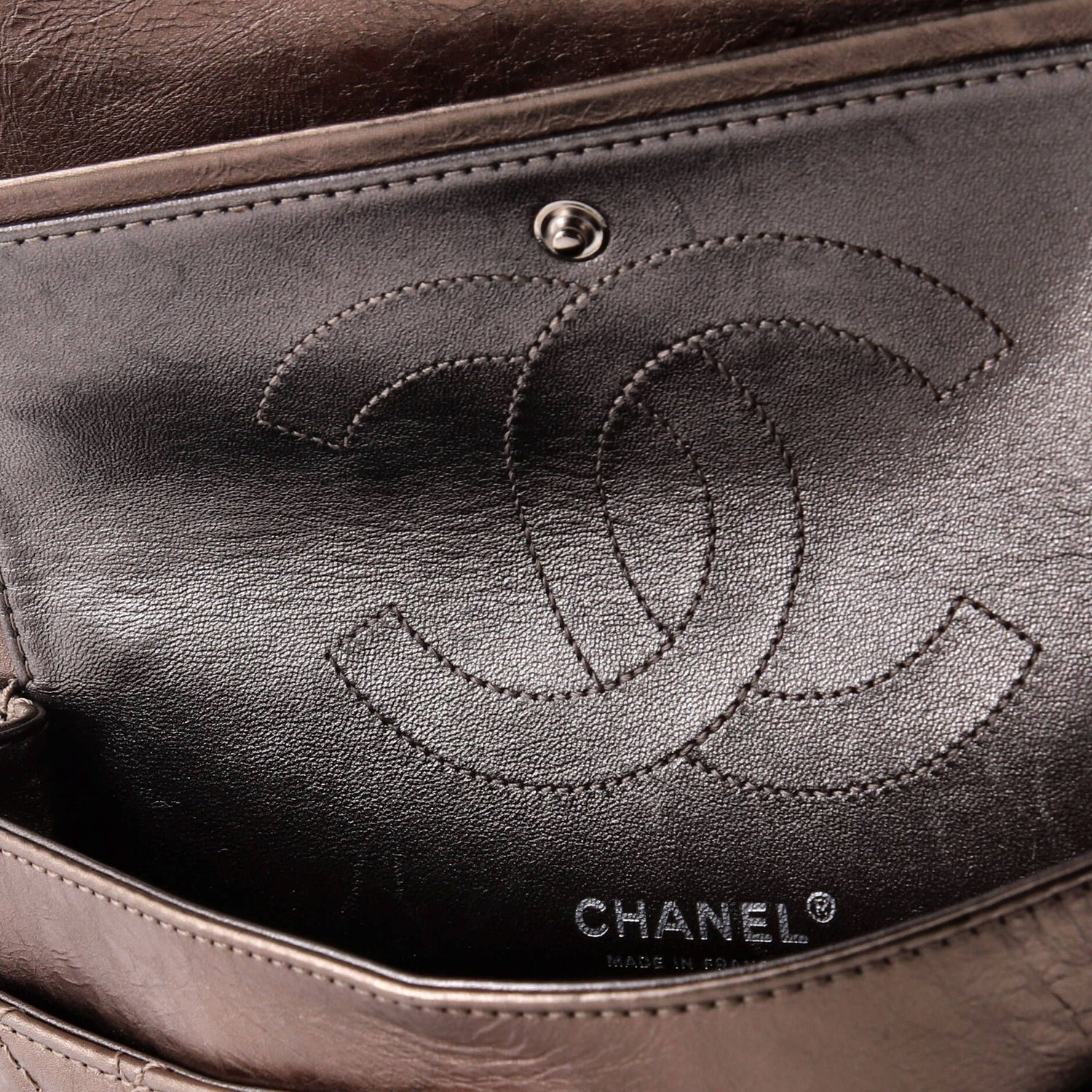 Chanel Reissue 2.55 Flap Bag Quilted Metallic Aged Calfskin 225