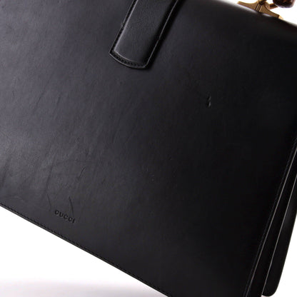 Gucci Dionysus Bamboo Top Handle Bag Colorblock Leather Large