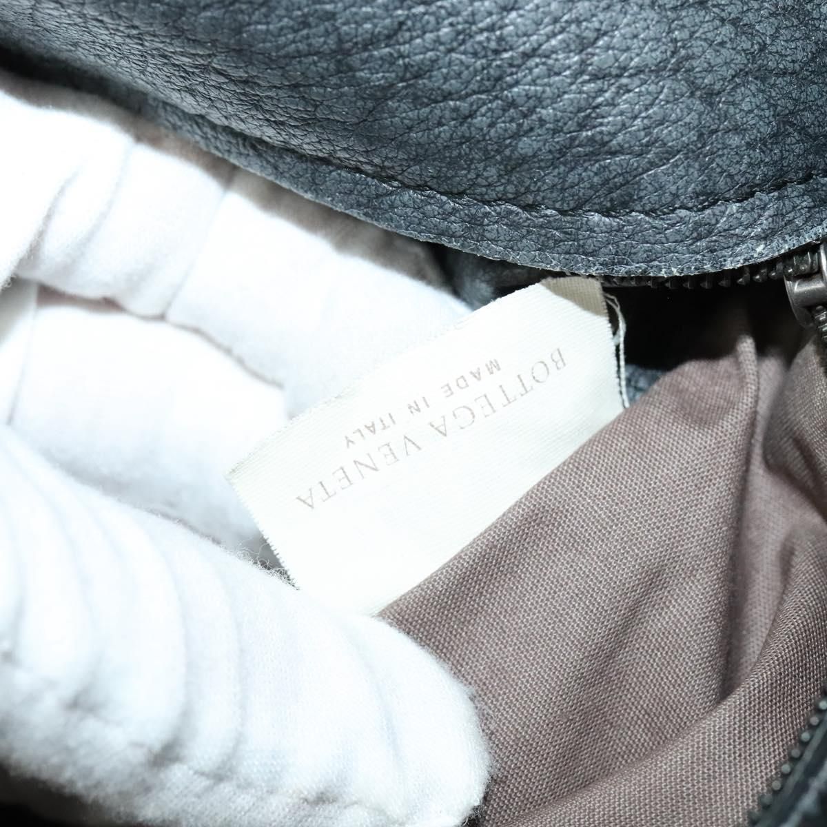 Bottega Veneta Tote Bag Leather Gray 222336 Auth