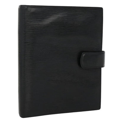 Louis Vuitton Epi Agenda Gm Day Planner Cover Black R 20212 Lv Auth