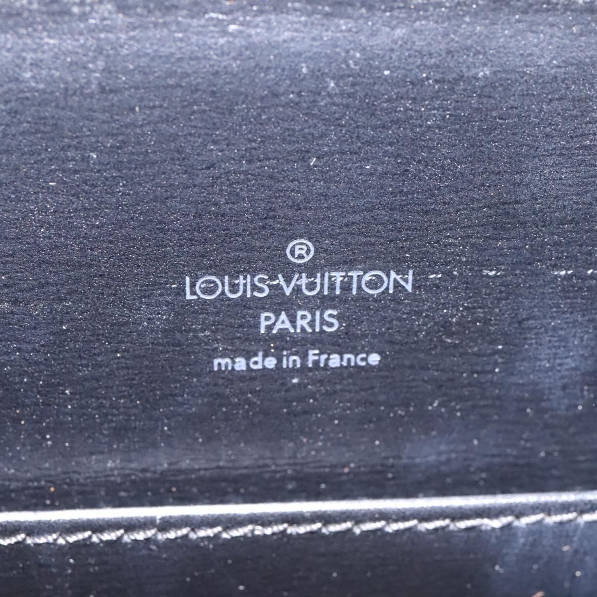 Louis Vuitton Epi Capuchin Shoulder Bag Black M 52342 Lv Auth