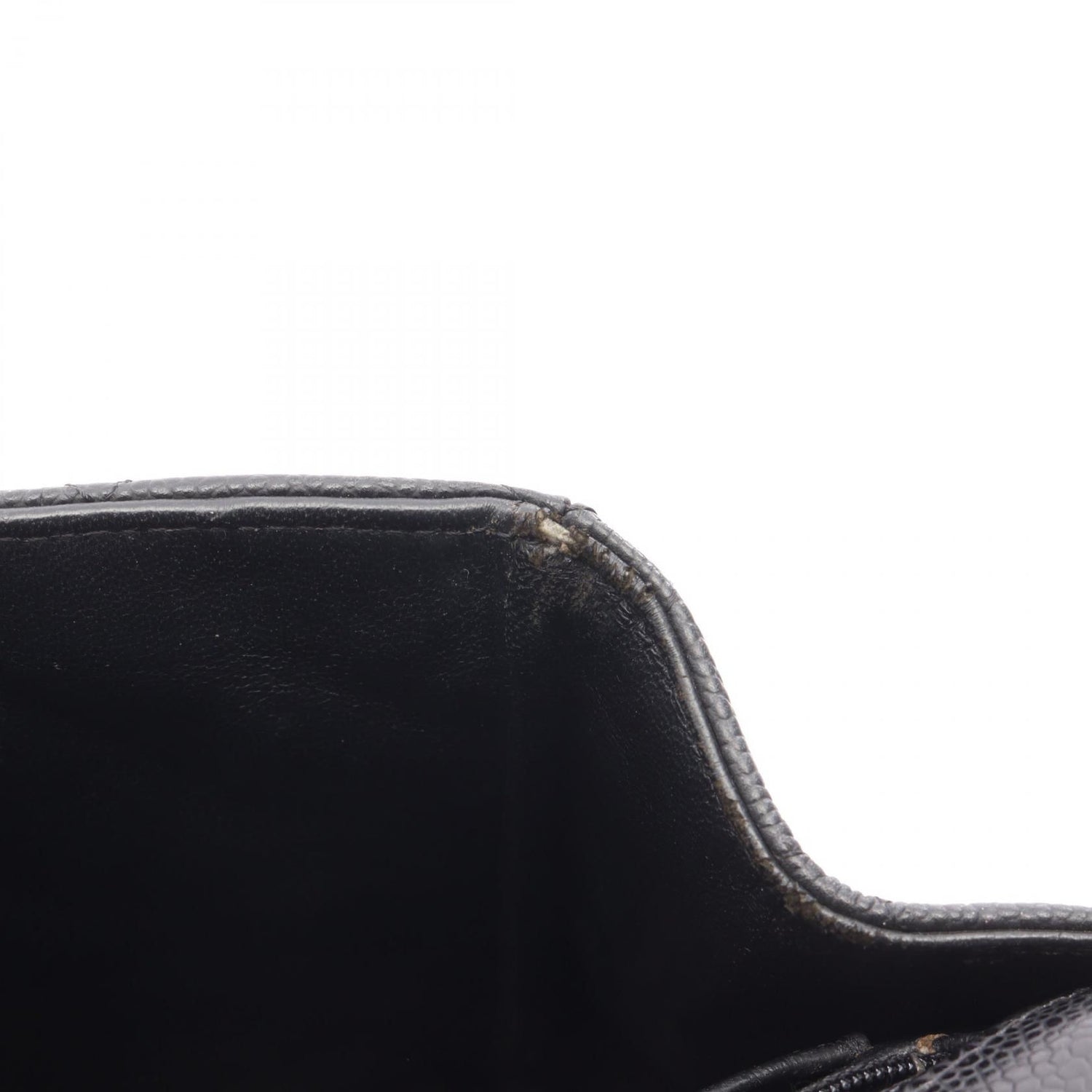 Chanel Black Big Matelasse 34 Shoulder Bag Calfskin (cowhide)
