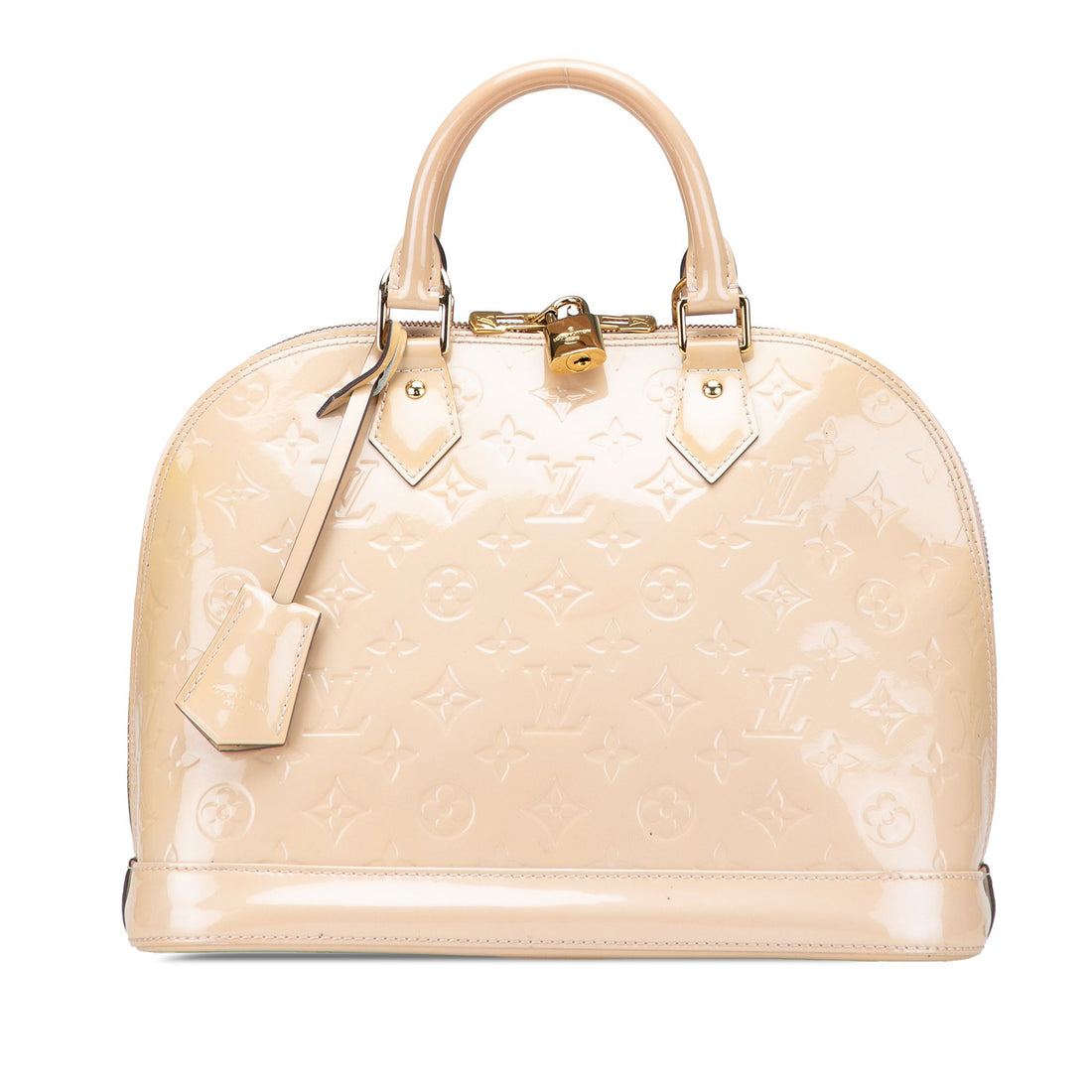 Louis Vuitton Monogram Vernis Alma PM Brown