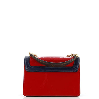 Louis Vuitton Wynwood Handbag Monogram Vernis With Monogram Canvas