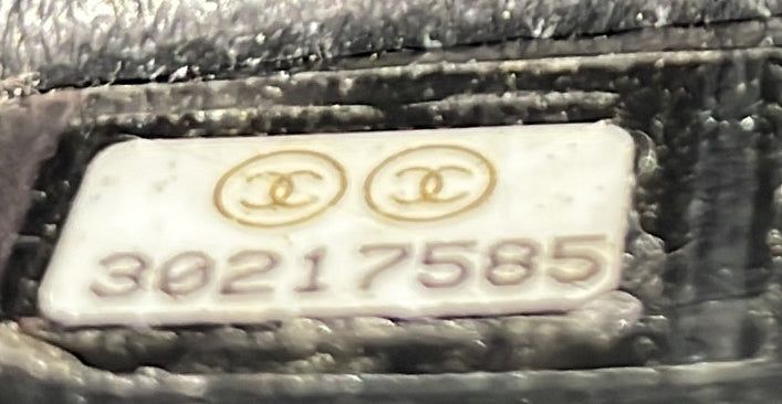 Chanel So Black Reissue 2.55 Flap Bag Chevron Aged Calfskin Mini