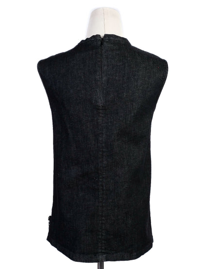 Max Mara Black Cotton Dress Size S Excellent Condition