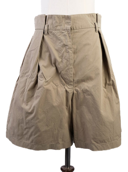 Excellent Weekend MaxMara Green Cotton Jacket &amp; Shorts Set Size L