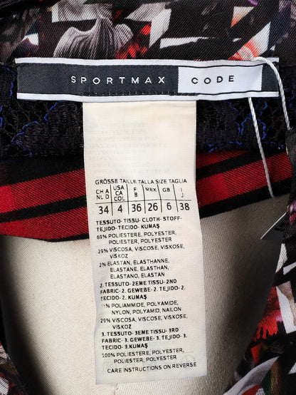 Sportmax Excellent Condition Plaid Long-Sleeve Shirt Size S