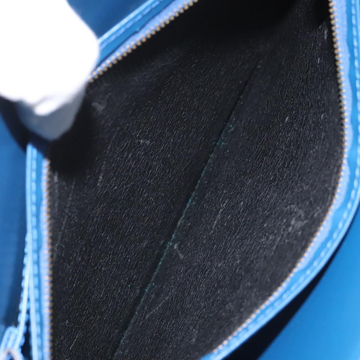 Louis Vuitton Epi Capuchin Shoulder Bag Blue M 52345 Lv Auth