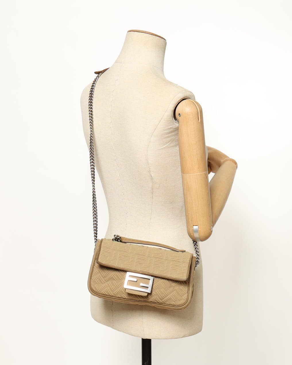 Fendi Medium Baguette Chain Midi Bag