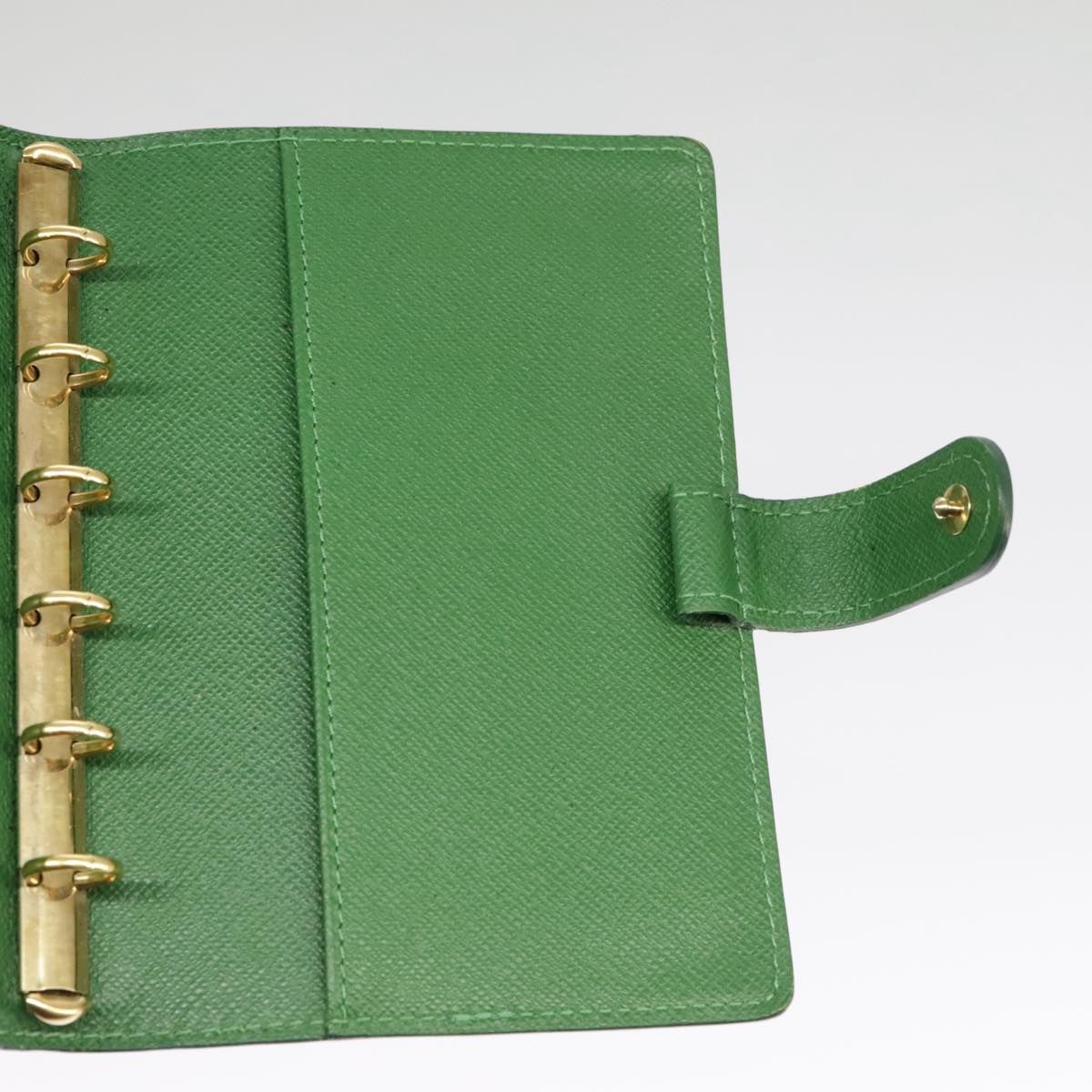 Louis Vuitton Epi Agenda Pm Day Planner Cover Green R 20054 Lv Auth