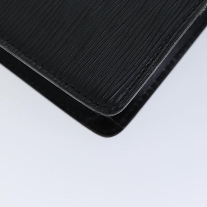 Louis Vuitton Epi Pochette Homme Clutch Bag Black M 52522 Lv Auth