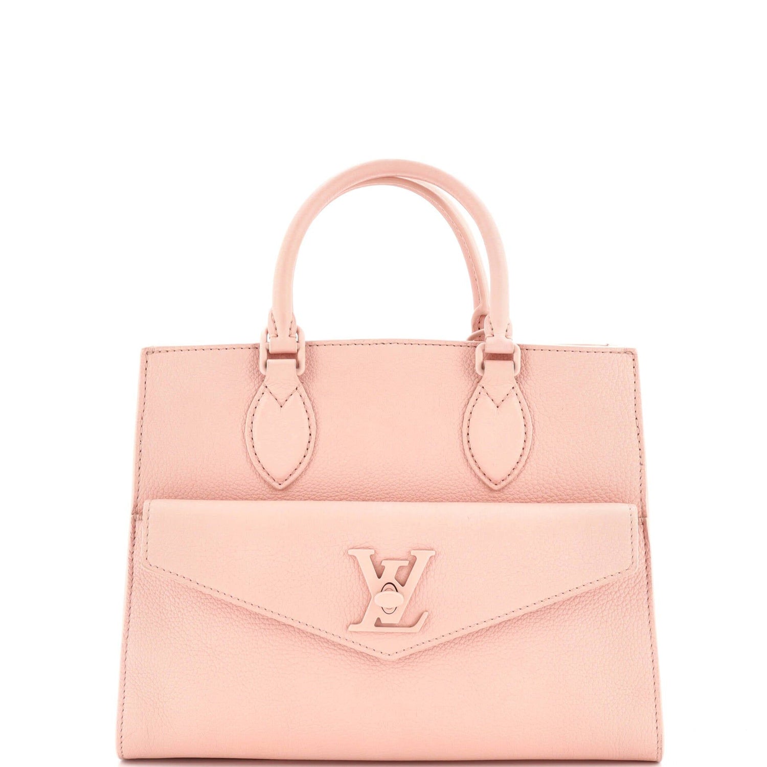 Louis Vuitton Lockme Monochrome Tote Leather Pm