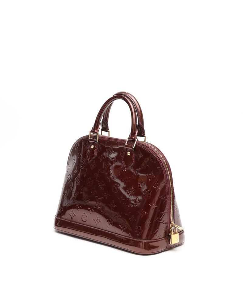Louis Vuitton Monogram Vernis Alma PM Bag