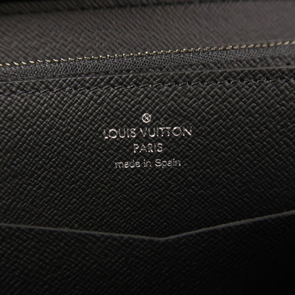 Louis Vuitton Monogram Eclipse Zippy Xl Wallet Changzhenbao Black Around Long Wallet M 61698